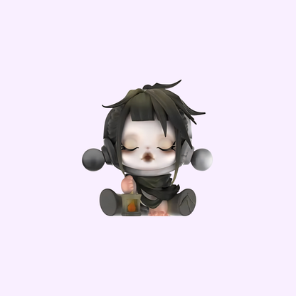 SKULLPANDA The Ink Plum Blossom Serisi