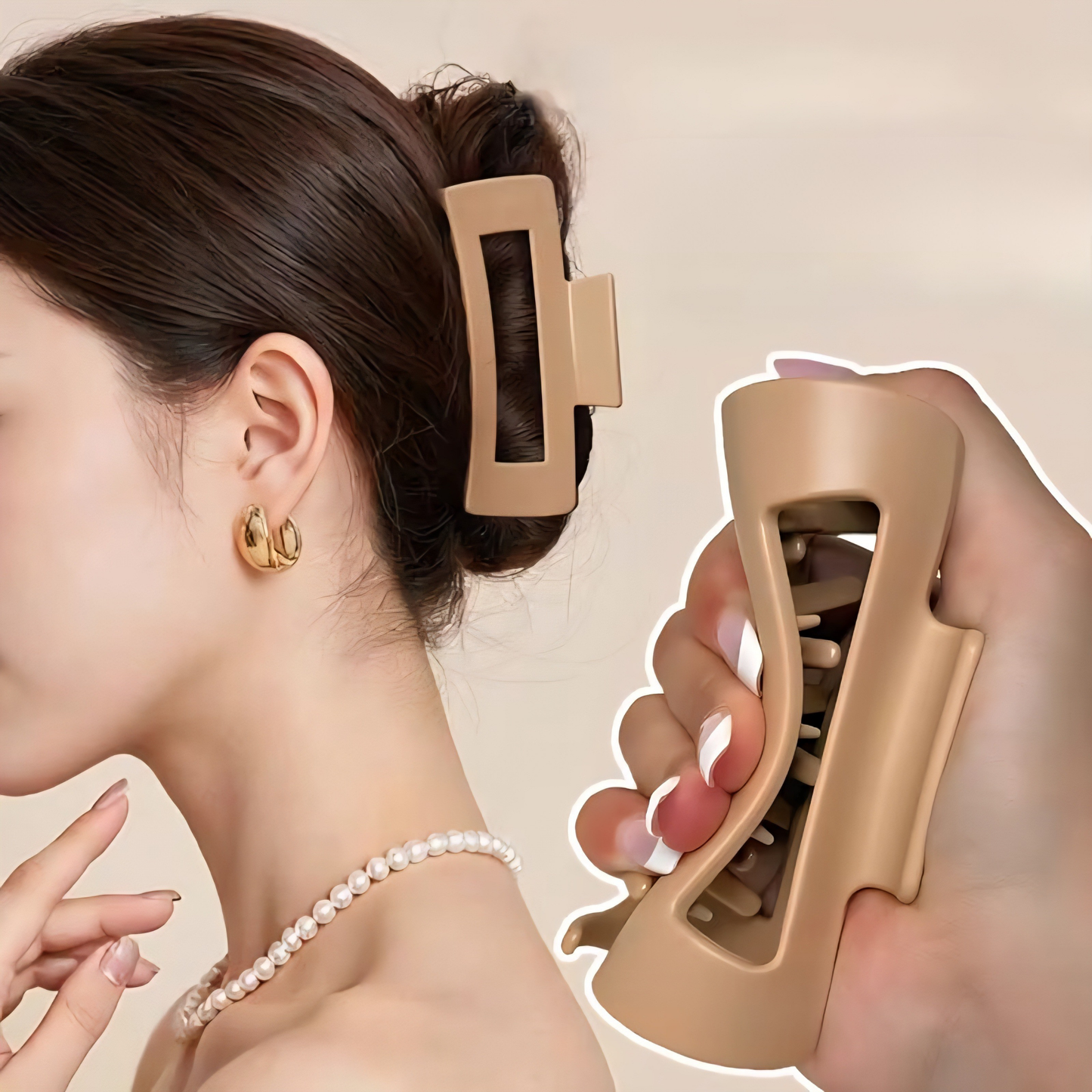 Silikon Saç Tokası